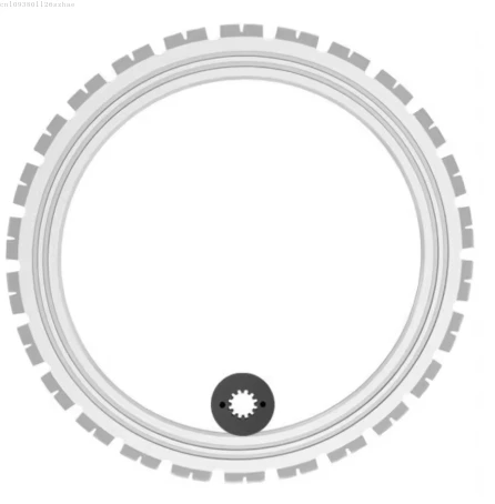 AC8400/AC8500 High Frequency Ring Saw Dedicated Ring Saw Blade Diamond Concrete Ring Saw Cutting Blade Saw Blade 400mm/500mm