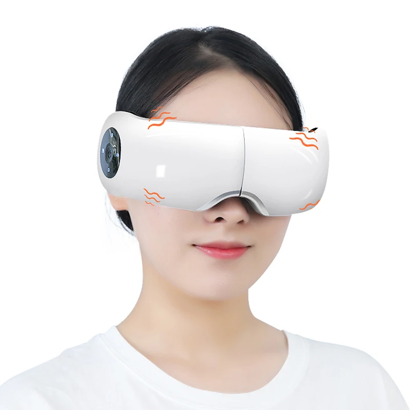 

4D Portable Air Pressure Eye Vibrating Massager with Hot Folding