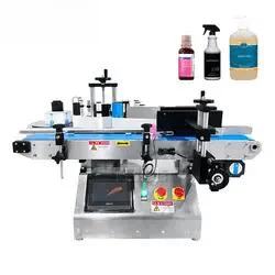 Table Top Automatic Label and Date Coding Machine Round Bottle Labeling Machine for Jar PET Wine Beer Can Glass Water  Bottle
