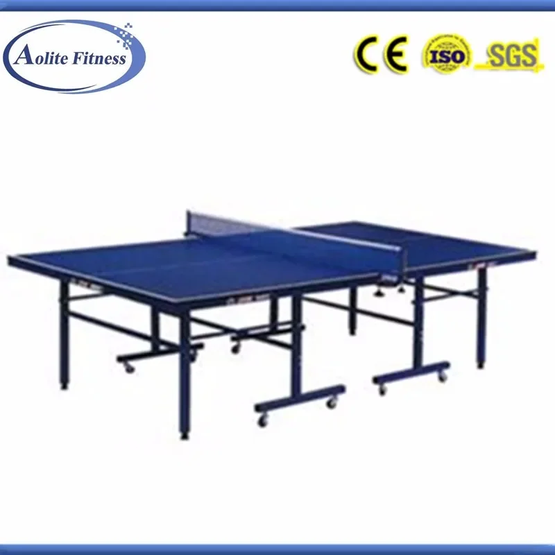 Beweegbare Indoor Tafeltennistafel Opvouwbare Trainingsapparatuur Belangrijkste Materiaal Mdf Voor Buitensporten Ping Pong Pingpong Tafel