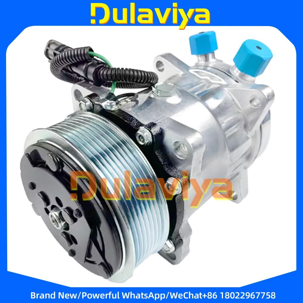 

AUTO 7H15 AC Conditioning Compressor For Man truck TGA TGX TGS 51779707028 81619066012 51779709028 8FK351135-141 TSP0155813