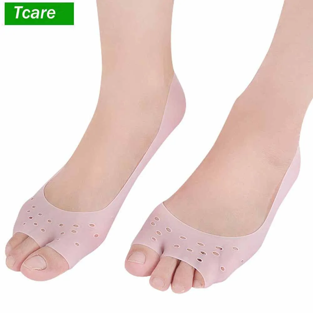 

Tcare 1 Pair Silicone Socks Remove Callous Dry Cracked Skin Prevent Plantar Fasciitis Pain& Heel Bone Spur SPA Foot Skin