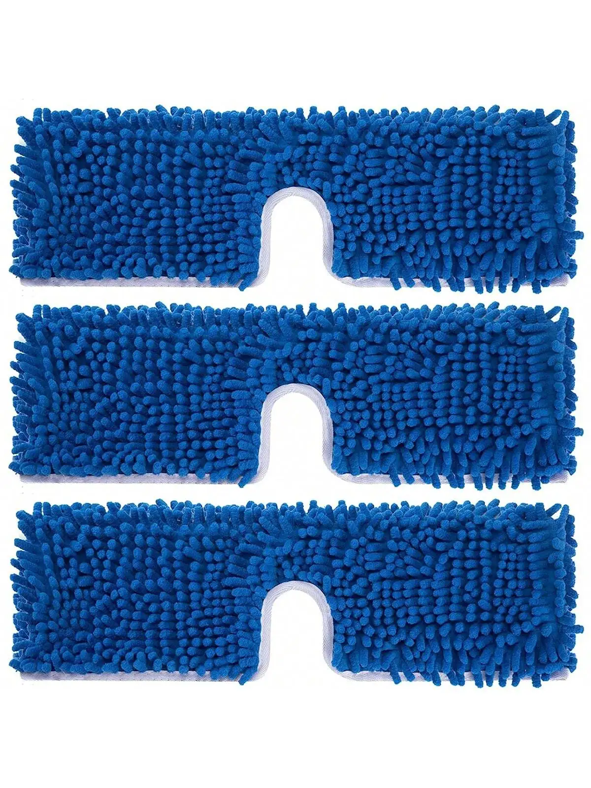 3 Packs Microfiber Mop Refills Compatible with O-Cedar and Vileda, Replacement Mop Heads for Dry/Wet Use Machine Washable