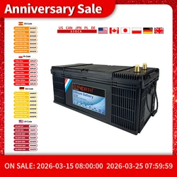 New 24V Lithium Iron Phosphate Battery 24V 100Ah Built-in BMS LFP LiFePO4 Battery For RV Wind Solar Energy Scooter Tricycle Boat