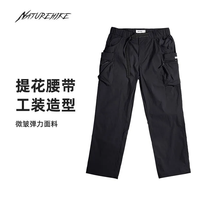 Naturehike-Outdoor Camping Multi-Pocket Function Trousers for Men, Waterproof and Sun Protection, Casual Working Pants