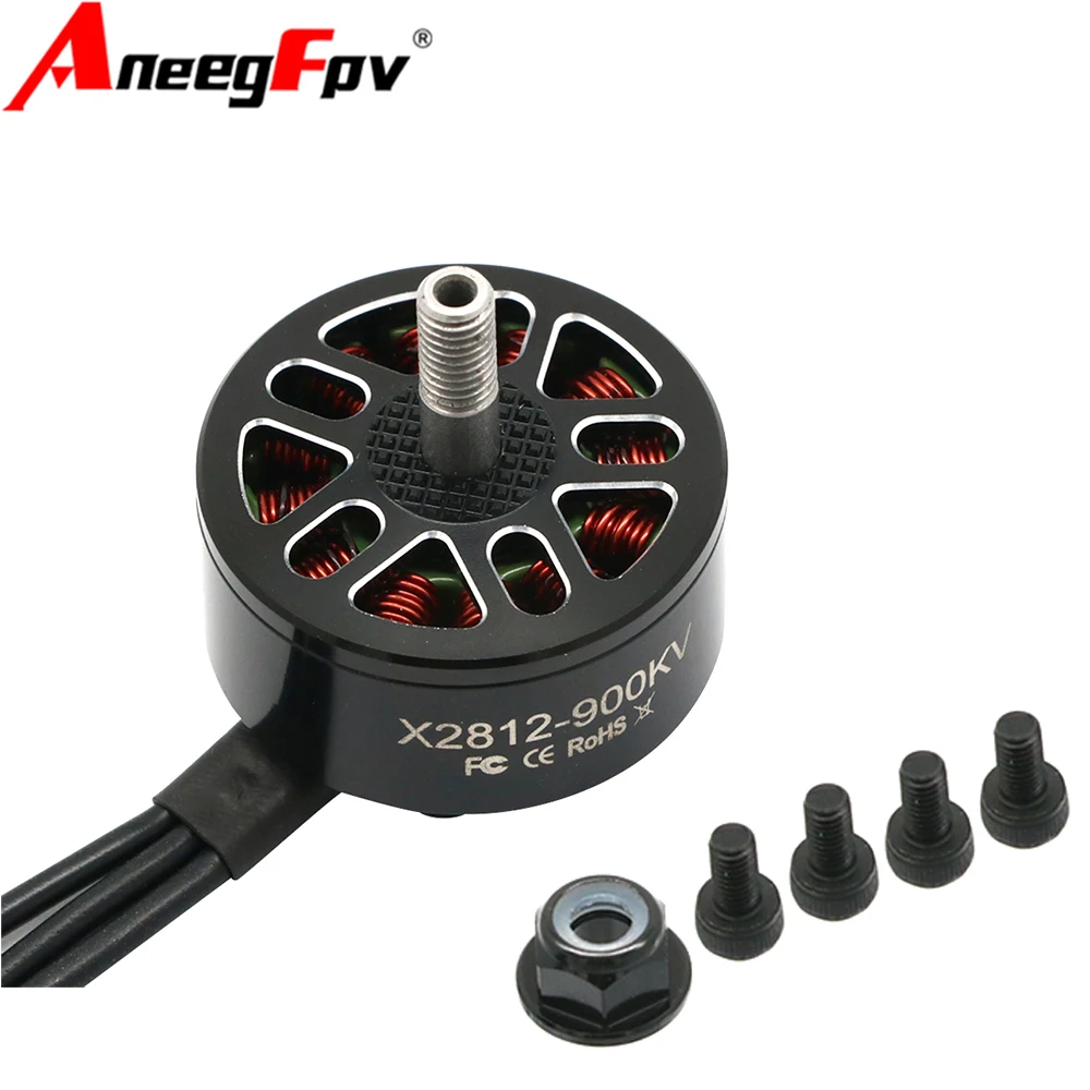 

4pcs X2812 2812 1115KV 900KV 3-6S Brushless Motor for RC Multirotor Airplane 7" 8" 9" FPV Long Range Drones Motor DIY Parts