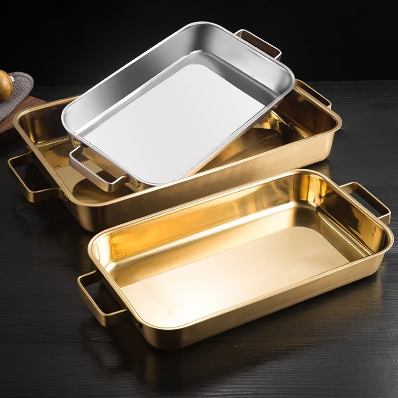 Grilled fish plate Stainless steel induction cooker Special grilled fish pot Commercial