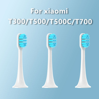 Compatible With Replacement Toothbrush Heads Compatible With Xiaomi T300/T500/T500C/T700 Sonic Electric Vacuum Toothbrush Soft