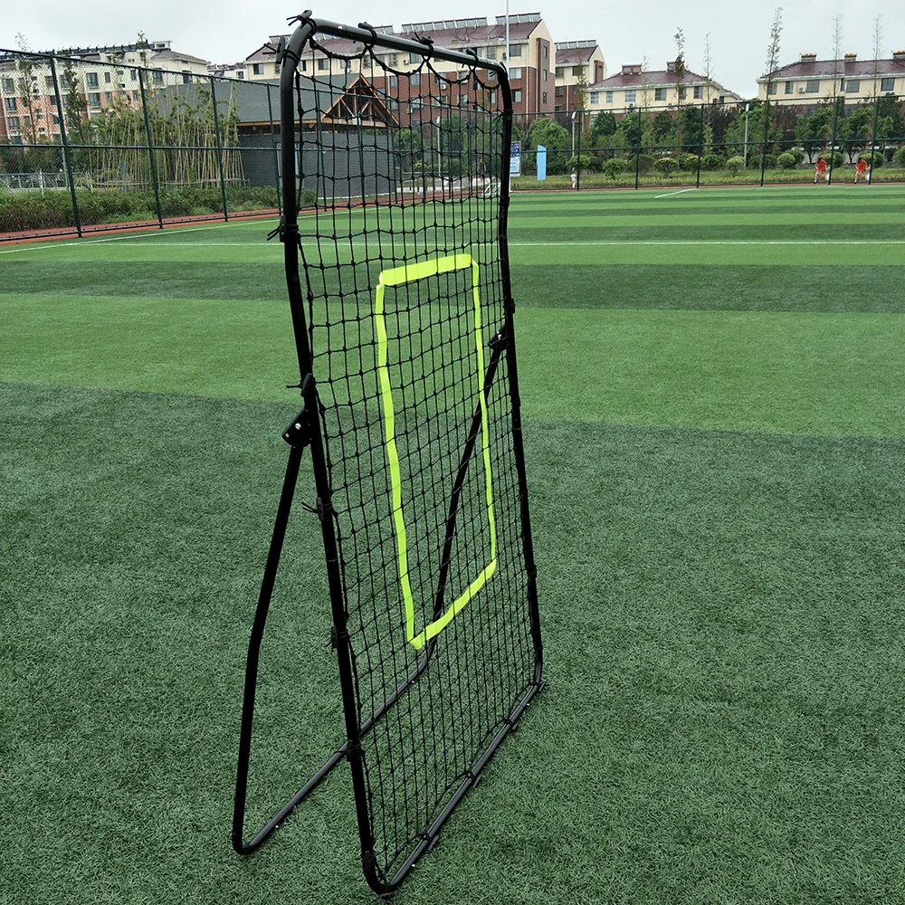 

Professional Galvanized Steel Pipe Rebound Soccer/Baseball Goal Black, for beach, communities, schools and other indoor&outdoor