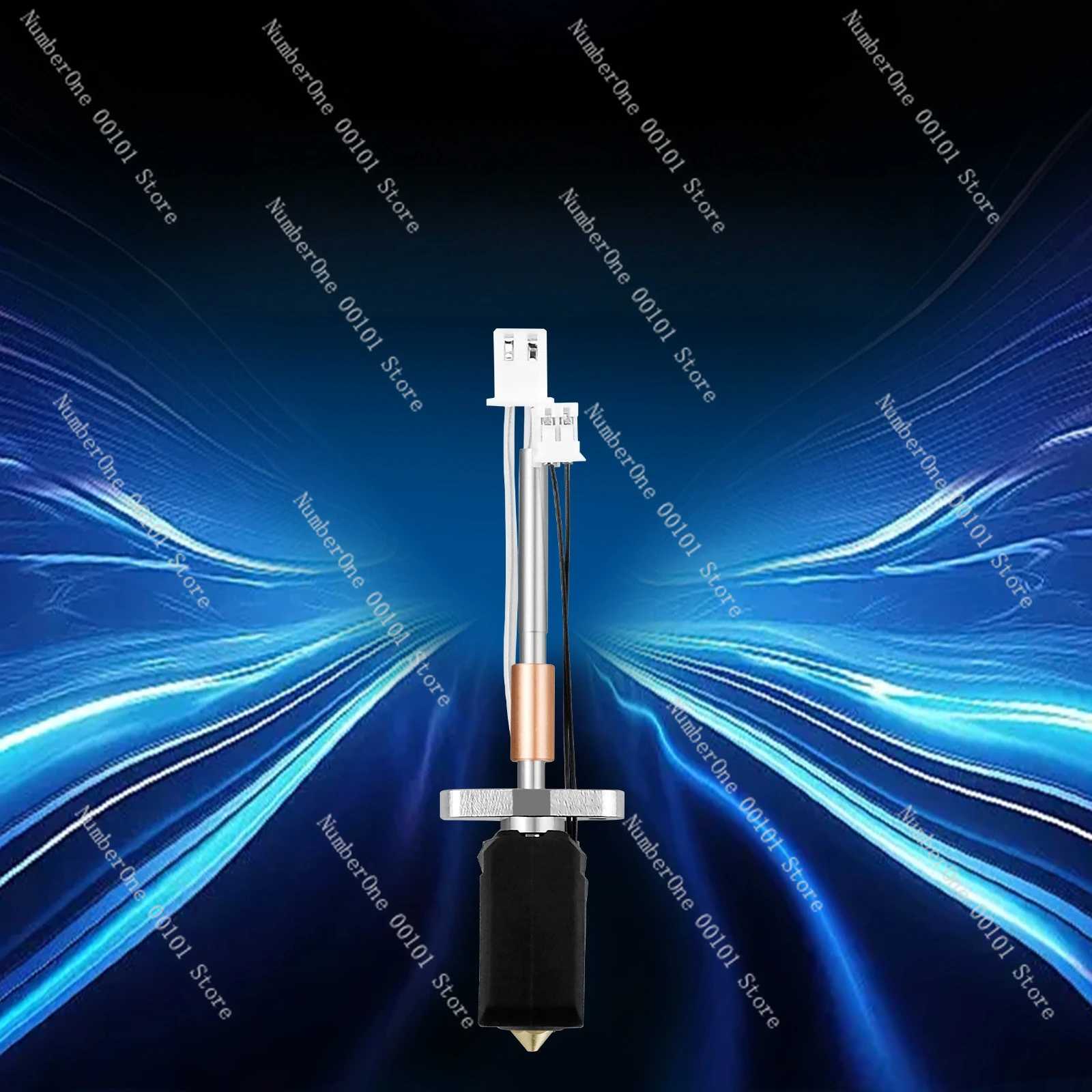 

Аксессуары для 3D-принтеров: модернизированный хотэнд K1C с интегрированным нагревательным блоком, жесткое съемное сопло, универсальное (бамбук)