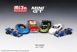 (Pre-Order) MINI GT Mijo Exclusives 1:64 Tyrrell P34 Aventador GT EVO Targa 4S Lincoln Capri Carrera Model Car