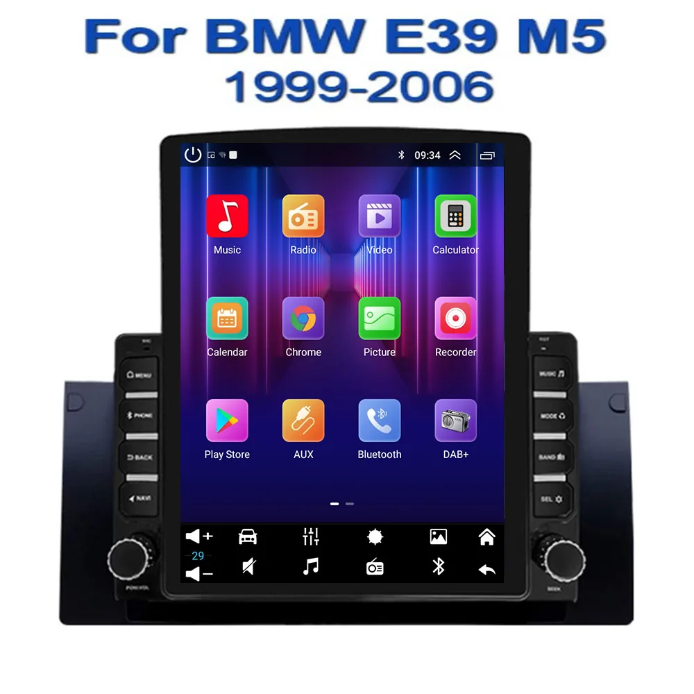 2025 2 Din راديو السيارة لسيارات BMW X5 E39 E53 1999 - 2006 مشغل فيديو الوسائط المتعددة 2din أندرويد 14.0 Carplay ستيريو الملاحة GPS DVD #4