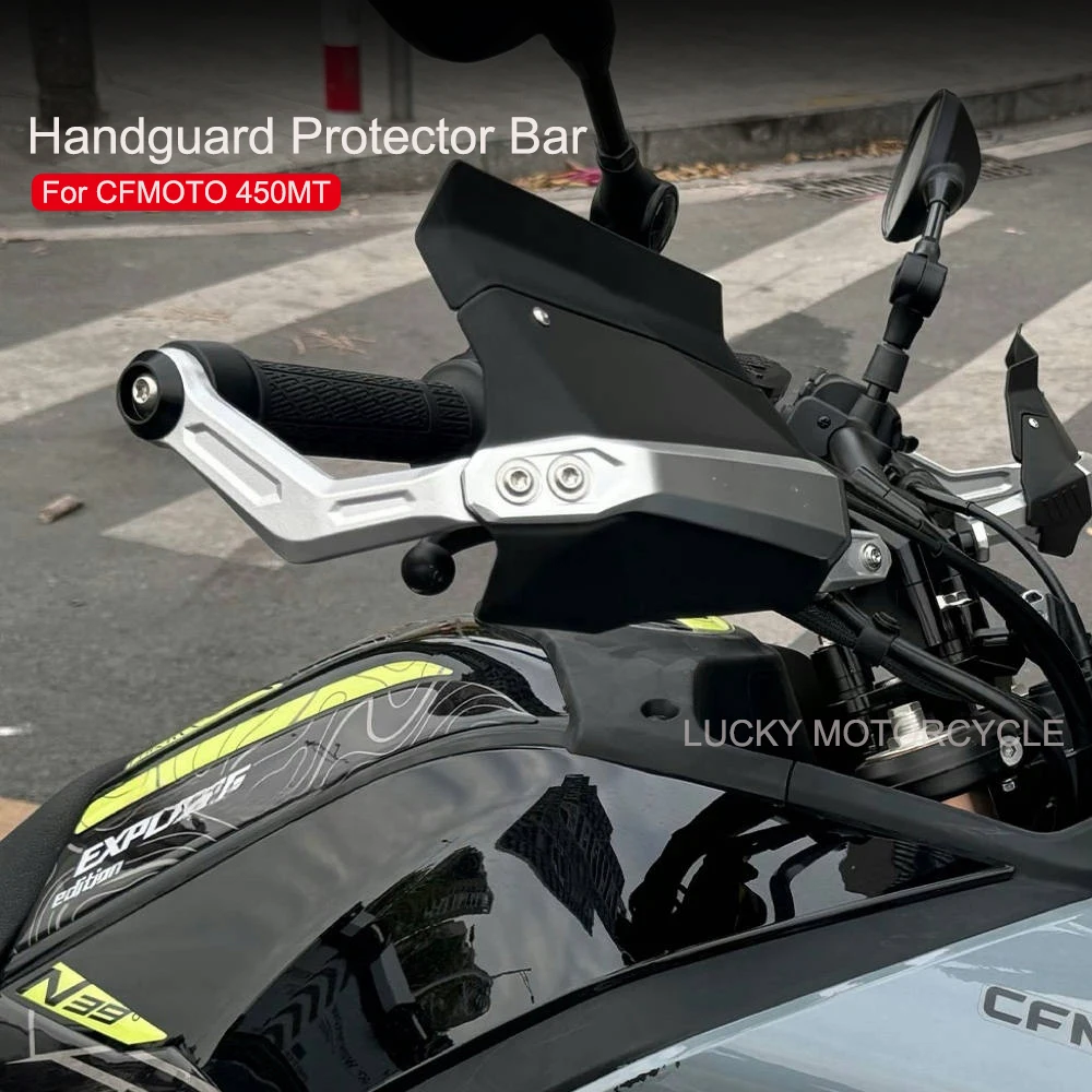 

Motorcycle Hand Guard Wind Deflector Handlebar Handguard Protector Brush Bar kit For CFMOTO 450MT 450 MT MT450 CF450MT