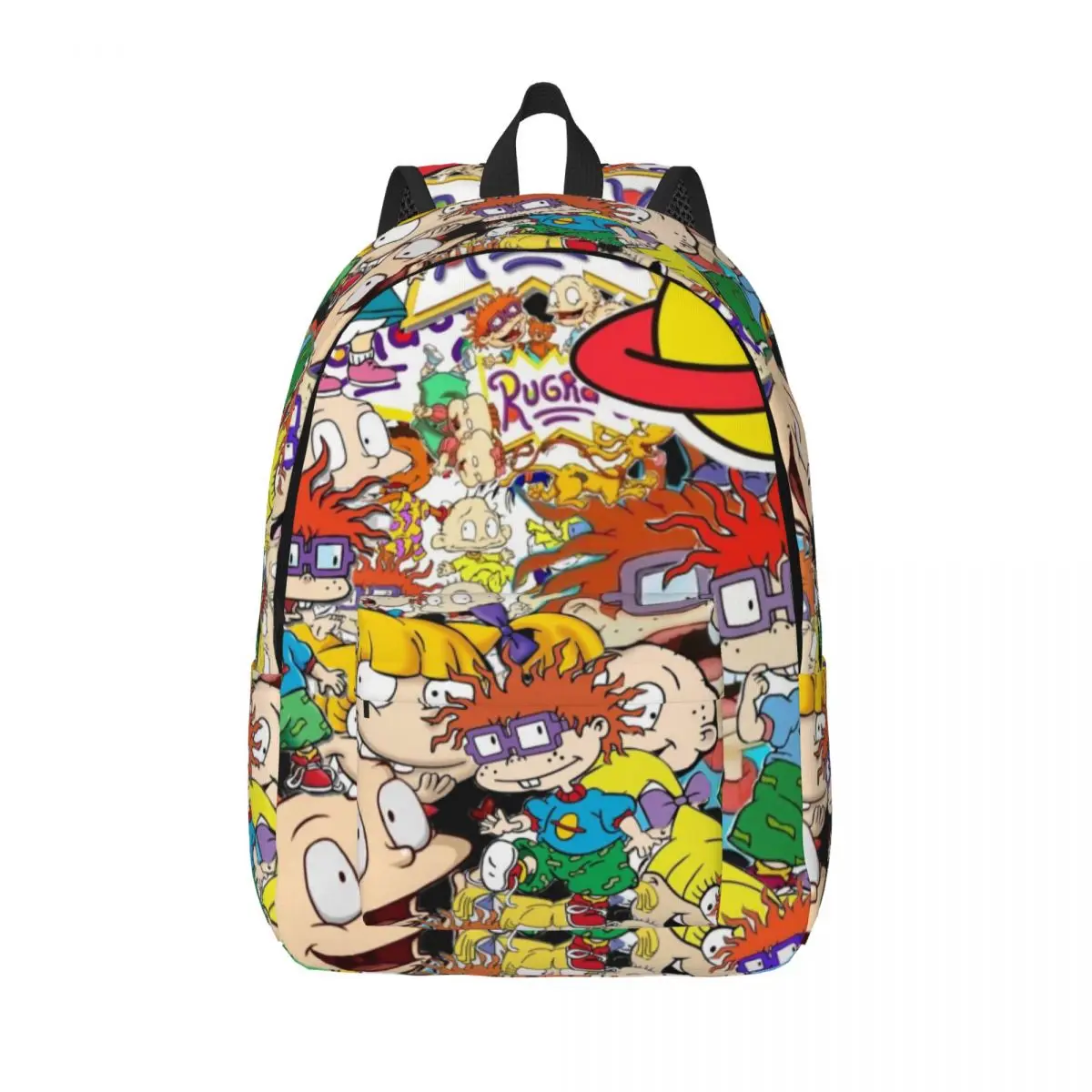 

Rugratsed Chuckie Finster Anime Backpack for Men Women Teenage High School Business Daypack Laptop Shoulder Bag with Pocket