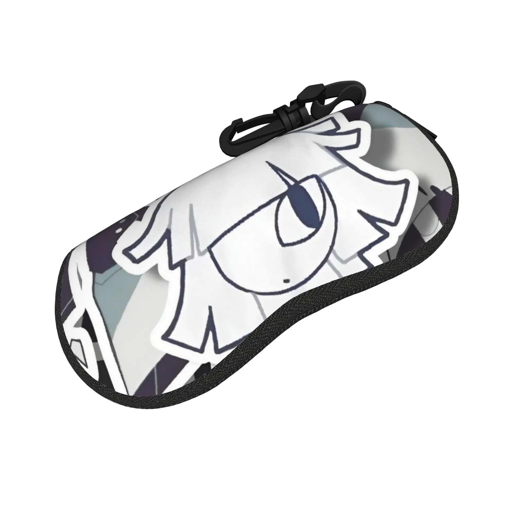Miss Circle Collage  Glasses Case Men Women Fashion Zipper Fundamental Paper Education Eyeglasses Box Sunglasses Box