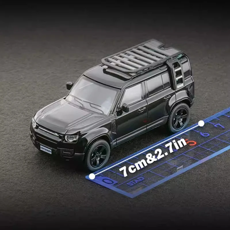 

ENCHERY Diecast 1:64 Scale Defender 110 Off-road Vehicle Alloy Simulation Car Model Collection Decoration Gift Show