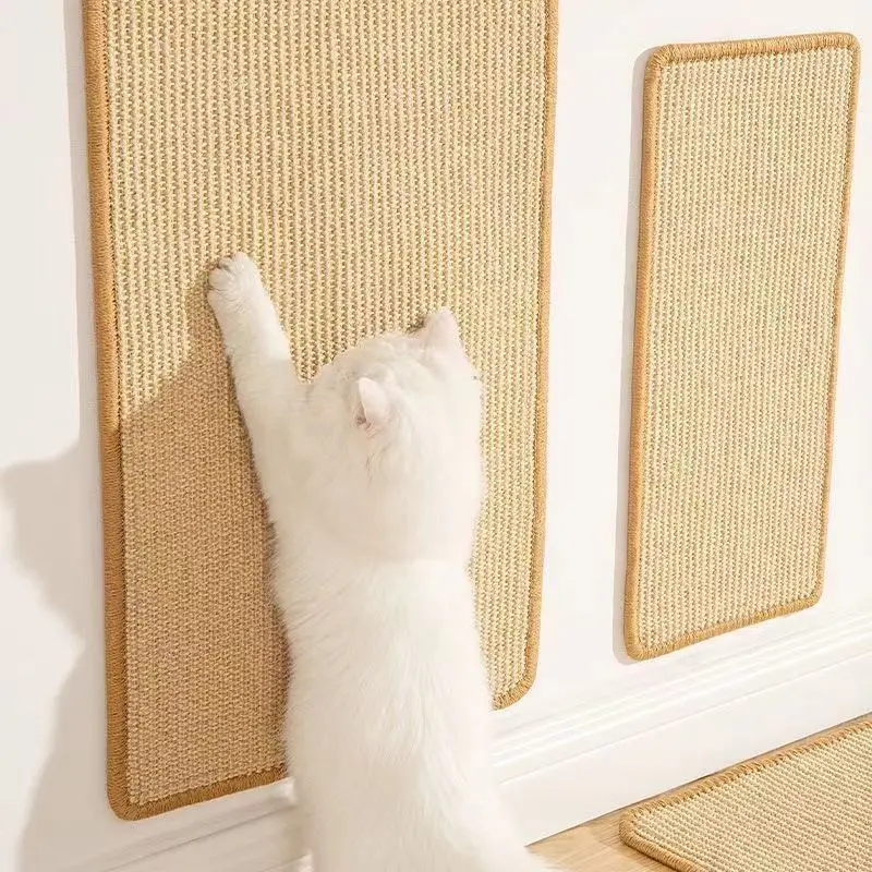 1pc Katze Scratcher Sisal Hanf Kratzbrett Wand Kratzen Pad Möbel Schutz Kratzbaum für Katze Pfote Training – Detail 2