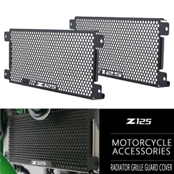 FOR Kawasaki Ninja 125 Z125 Performance Z 125 2019 2020 2021 2022 2023 Motorcycle Aluminum Radiator Grille Guard Cover Protector