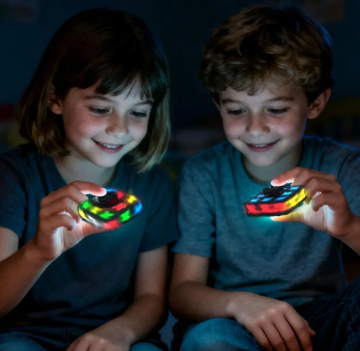 Rompecabezas creativo, juguete para aliviar el estrés, cubo infinito giratorio Transformable, regalo sensorial para aliviar el estrés, regalo navideño