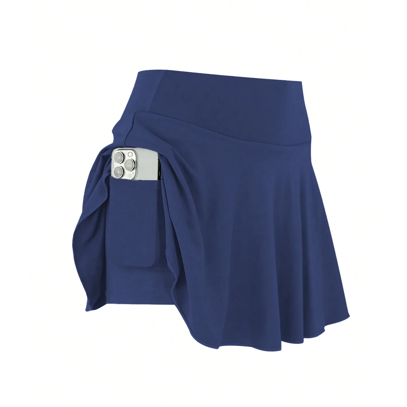 

Women's High Waist Tennis Skirts With Pocket Pleated Athletic Skirt Shorts Stretch Workout Golf Sports Workout Skort