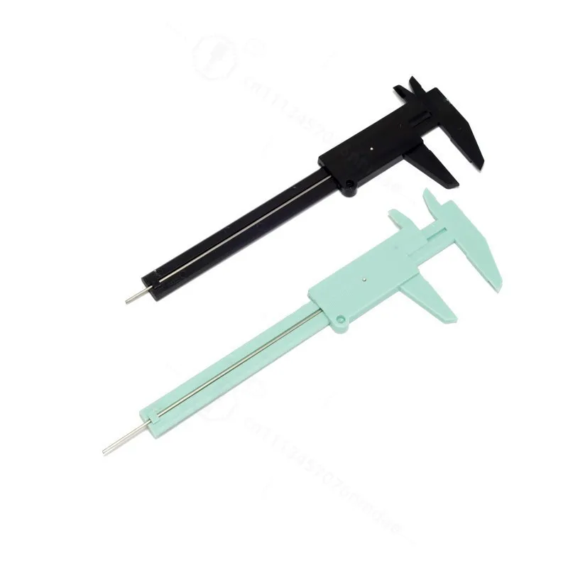150mm Plastic Vernier Caliper Multi-color Eyebrow Tattoo Ruler Jewelry Measuring Tool Wholesale DIY Hand Tools