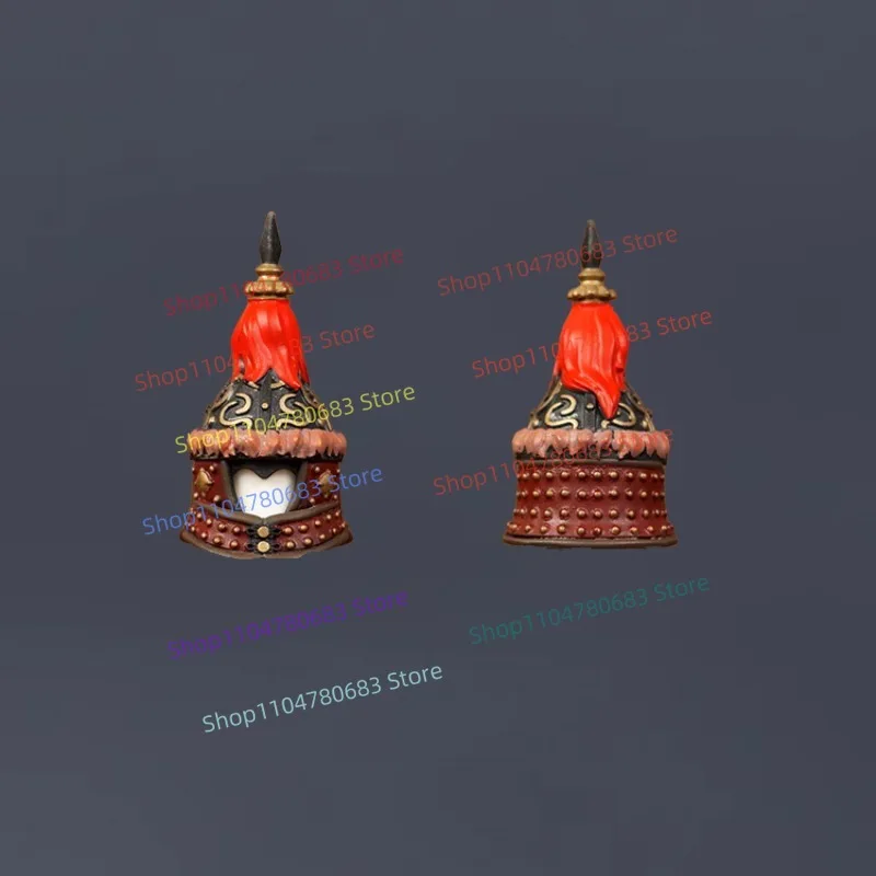 بنة أوراق الخيزران درع الجندي عمل صغير الشكل التجمع نموذج أنيمي الكرتون اكسسوارات لعبة الأولاد تحصيل