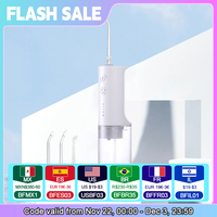 XIAOMI MIJIA MEO701 Portable Oral Irrigator Dental Teeth Whitening Flosser Bucal Tooth Cleaner Waterpulse Water Thread for Teeth