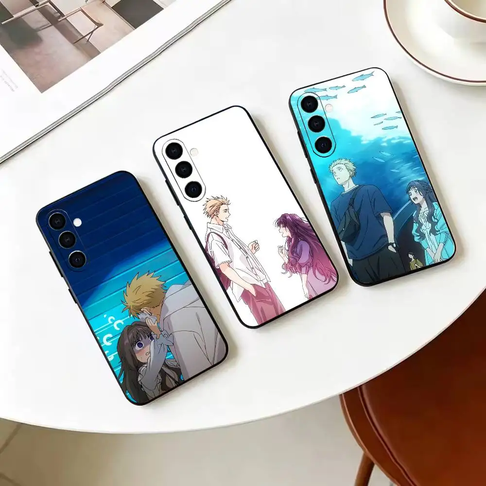 High School Love The Fragrant Flower Blooms with Dignity Phone Case For Samsung  A73, A72,A70,A53,A52Soft Silicone Black Cover