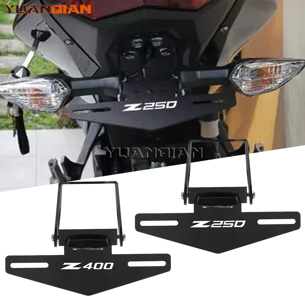 

For Kawasaki Ninja 400/250 Z250 Ninja250 Z400 Ninja400 2018-2025 Rear Tail Tidy Fender Eliminator License Plate Holder Bracket