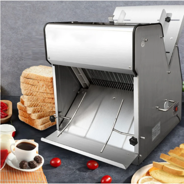 Continuous Full Automatic Stainless Steel Toast Bread Cutter Machine