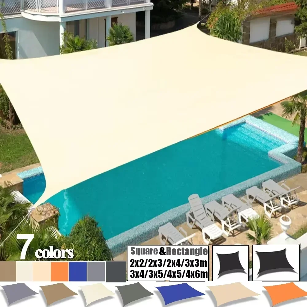 Tela de sombrilla perforada envuelta con borde, red de sombrilla para el hogar de verano, tela de sombrilla para patio al aire libre, terraza y coche