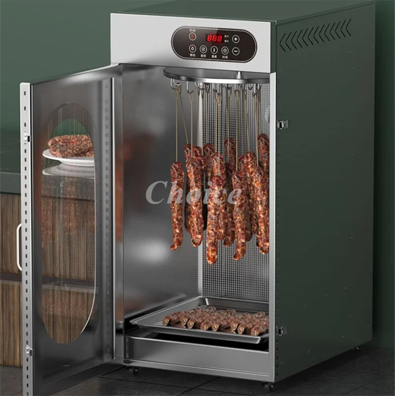 Commercial Electric Heating Meat Smoke House Oven Sausage Meat Smoke Dryer Machine Fish Smoker Oven Meat Smoker Machine