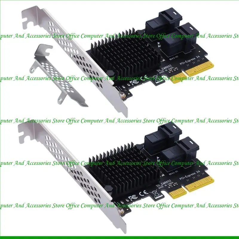 

U55C 2-port PCI-E to NVME Hard Disk PCI for Express Adapter PCI-E to Dual SFF-8