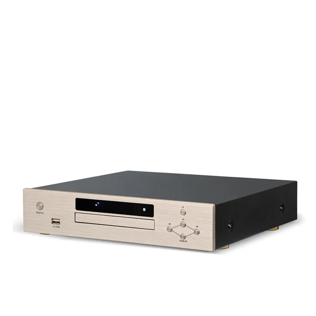 E25 MCD30 HIFI CD Player Bluetooth 5.0 USB Reprodutor de Música Sem Perdas Saída Digital Balanceada Óptica Coaxial Toca-discos DTS