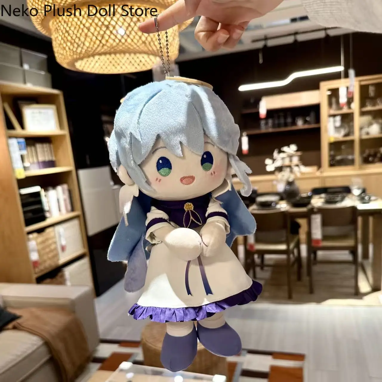 Honkai: Star Rail Robin Domingo Anime Boneca de Pelúcia Corpo Vestir Roupas Plushies Brinquedos de Pelúcia Figuras Mascote Presente de Estudante 27cm