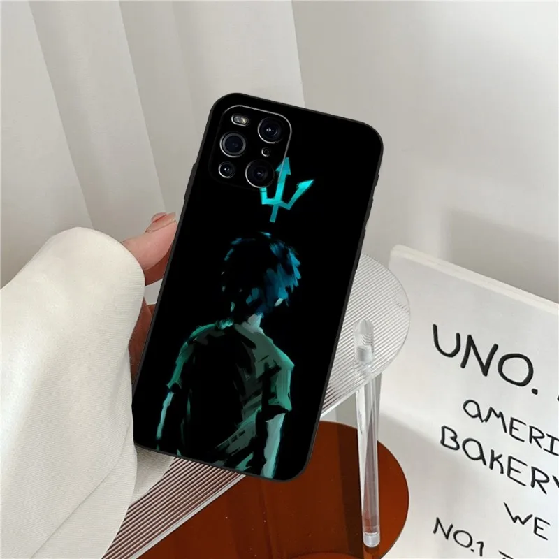 Cartoon Movie P-Percy Jackson Phone Case For OPPO Find X3Pro X5Pro X3Neo RENO6 7 ProPlus A16 A54 A57 K9 A74 A93 A94 Black Cover