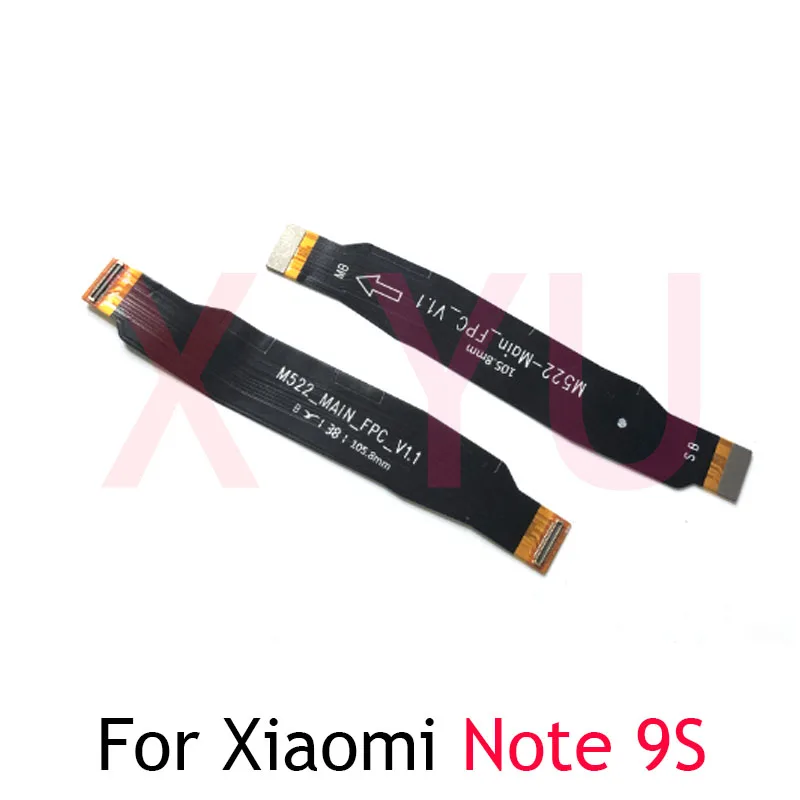 Płyta główna Flex dla Xiaomi Redmi Note 9S 9T 9 Pro Max 5G płyta główna złącze kabla LCD Flex