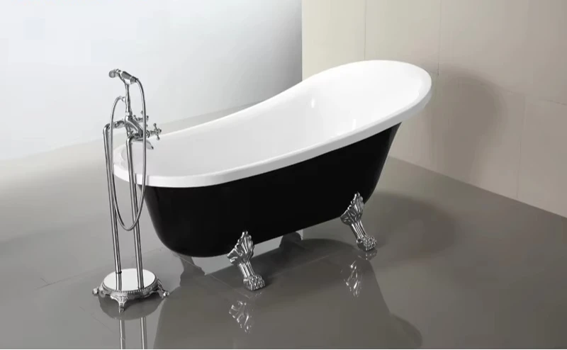 For Sanitary Ware Bathroom Acrylic Bathtub Cast Iron Bathtub Free Standing Wash Bath Tub