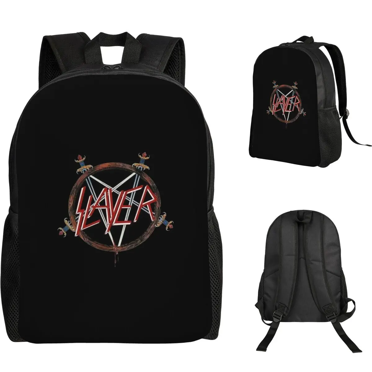 

Рюкзак с логотипом Slayers, школьная сумка для мальчиков и девочек, школьная сумка, сумки через плечо для компьютера