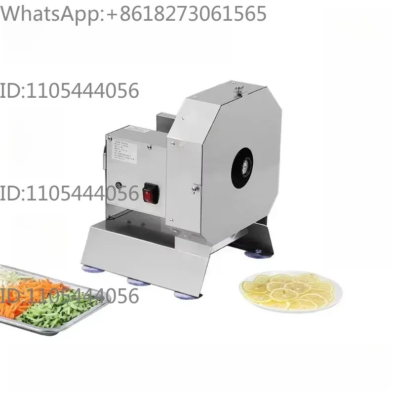 Adj-ustable Thickness Table-top Fruit Vegetable Slicer for Bakery Potato Cu-tting