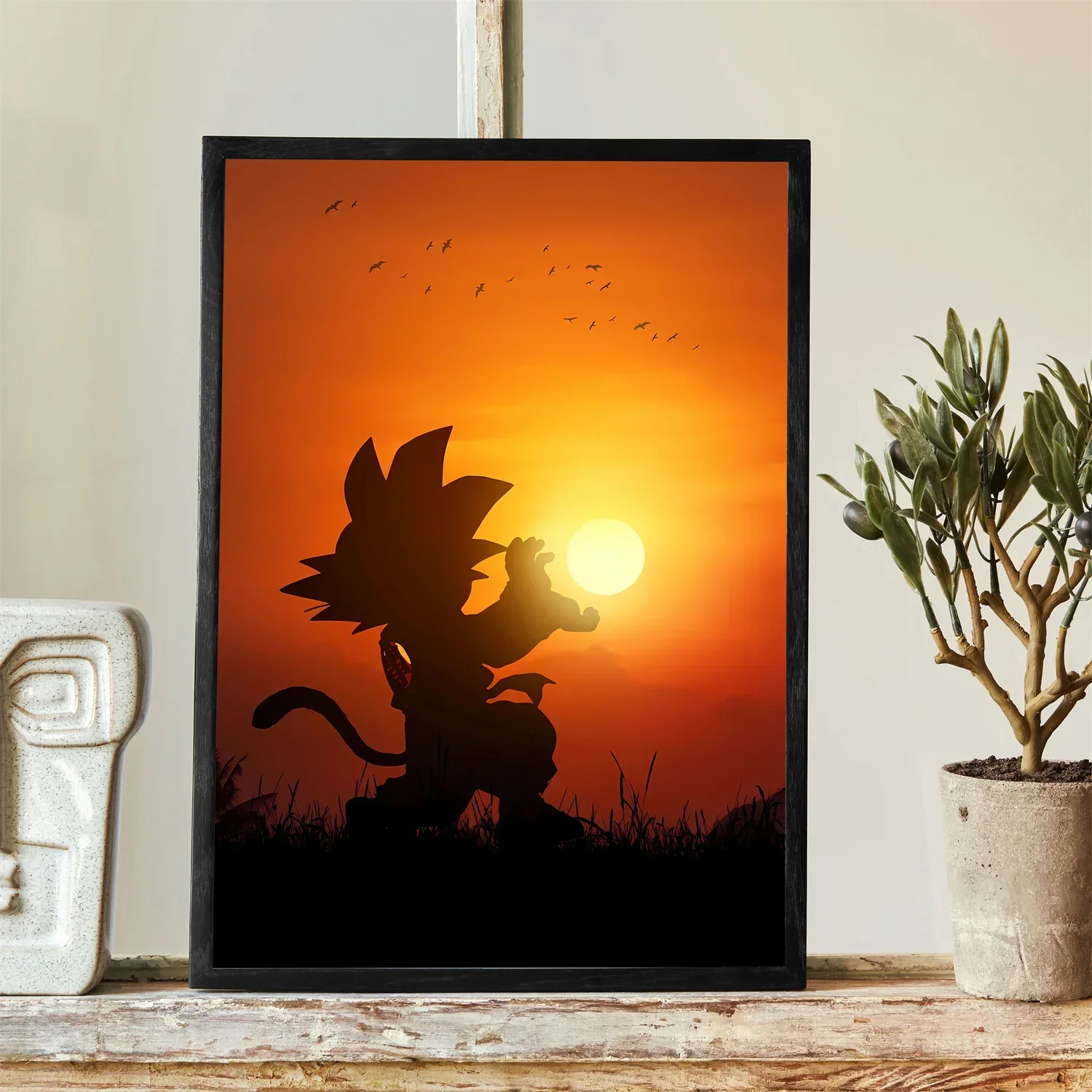 Affiches sur toile Dragon Ball Son Goten, peinture murale esthétique, autocollants d'art mural, décor rétro, chambre Son Goten, classique, 73