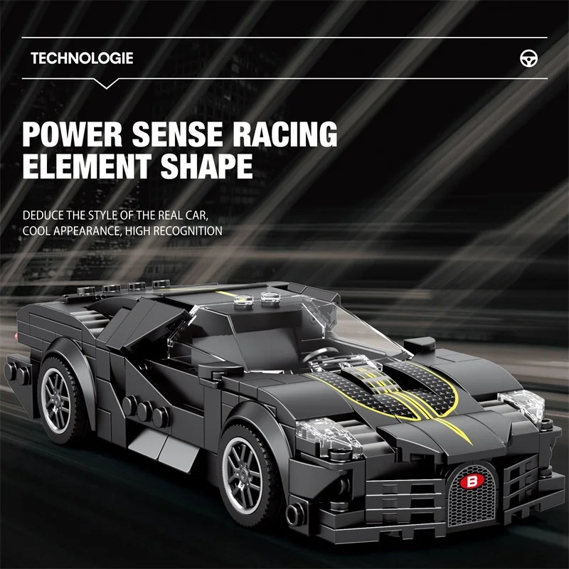 

City Classic Champions Racing Car Building Blocks Model Speed Sport Cars Toys Racers Vehicle Bricks Festival Gifts for Boys Kids