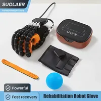 Hand Training Robot Gloves Stroke Hemiplegia Finger Rehabilitation Trainer Physiotherapy Glove Hand Function Exercise RobotGlove