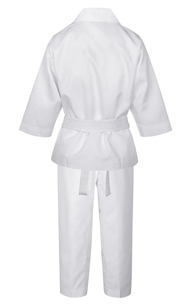 Breathable Karate Uniform Taekwondo Uniform With Belt Elastic Waistband For Kid Sport Training Fitness Gym Taekwondo Clothes