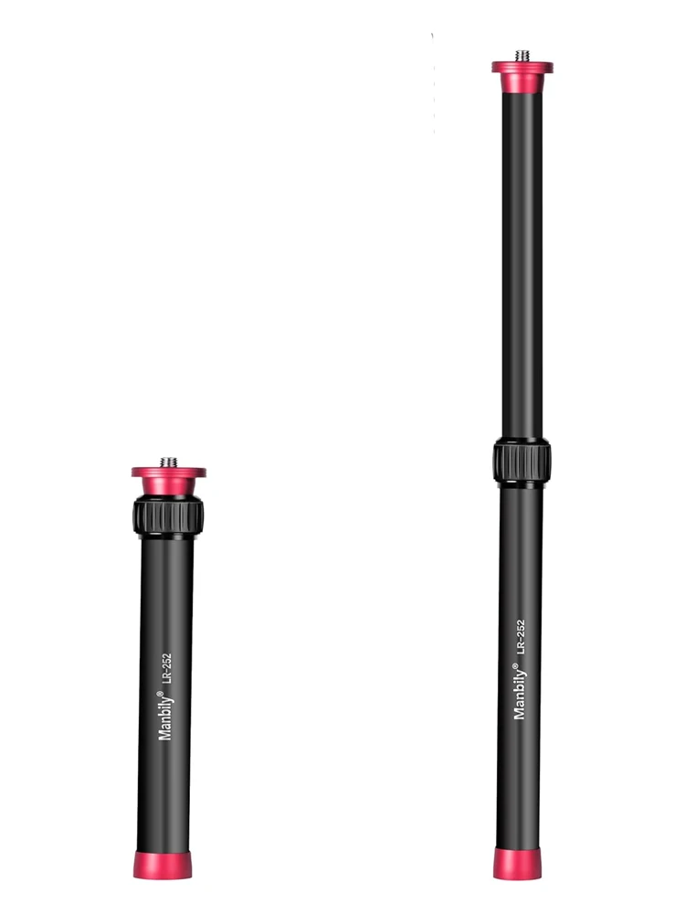Przedłużka do statywu gimbalowego, pręt ze stopu aluminium z gwintem 1/4" i 3/8" do stabilizatorów gimbalowych smartfonów, Zhiyun Smooth 4, uchwyt OSMO — zdjęcie produktu 7