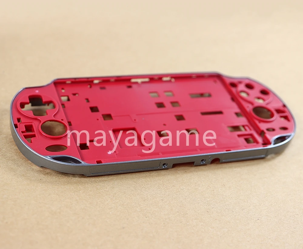 1 buah sarung layar LCD dalam plastik untuk PS Vita 1000 PSV1000 braket rangka tengah