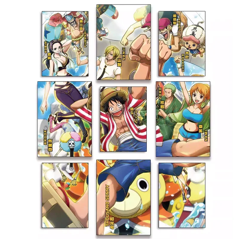 Anime One Piece Card capitolo finale RED Theater Edition rufy SSP AR HW HR SP PR Collection Cards giocattoli per bambini regali