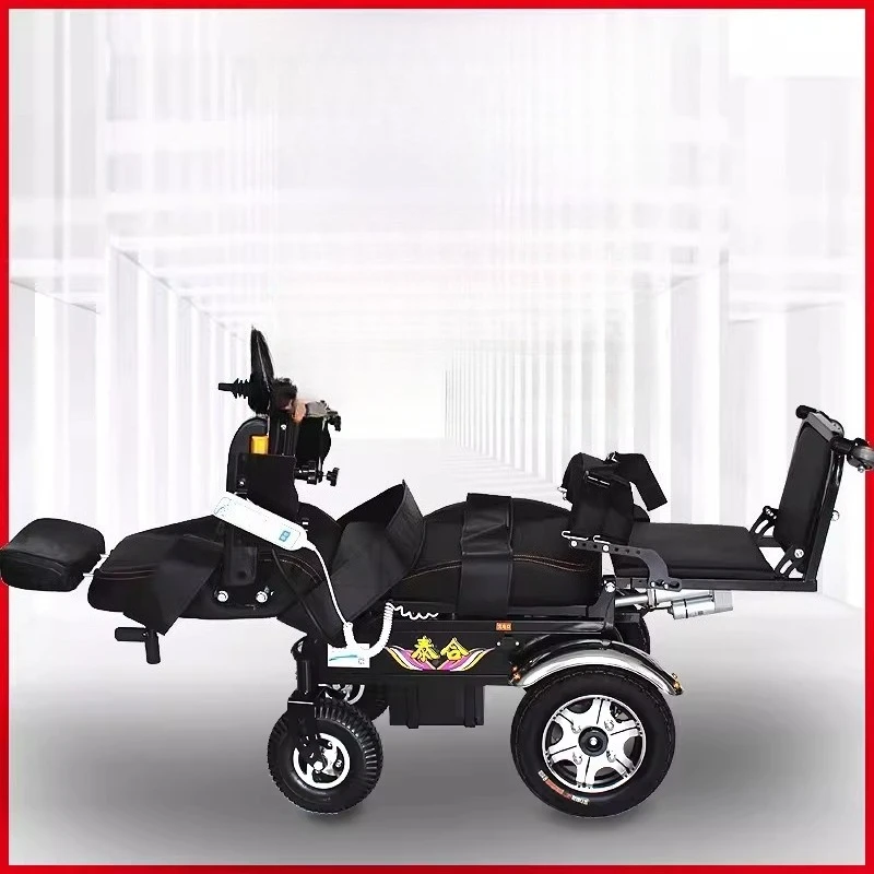 Fully automatic intelligent care can stand electric wheelchair bed multi-functional flat lying elderly disabled walking aid