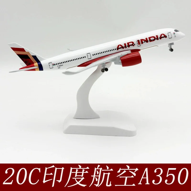 

Масштаб 1:400, самолет 20 см, India Airways A350, металлические миниатюры, литой под давлением самолет, статический дисплей, развивающие игрушечные самолеты