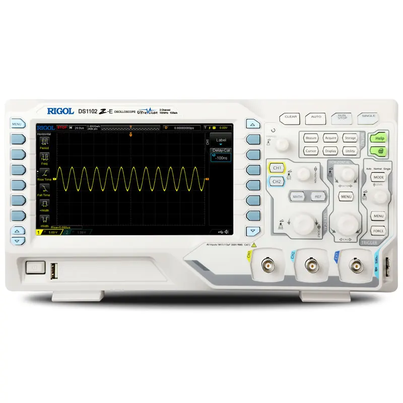 RIGOL DS1102Z-E 100MHz Digital Oscilloscope 2 analog channels